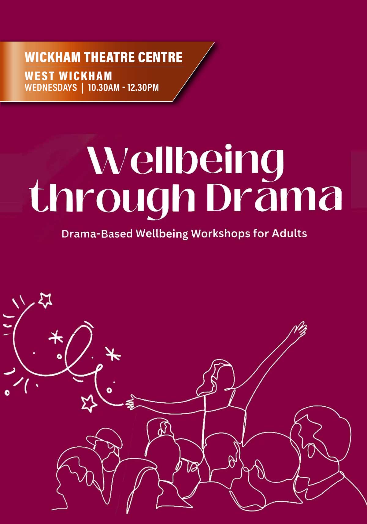 Wellbeing through Drama – 02 July, West Wickham