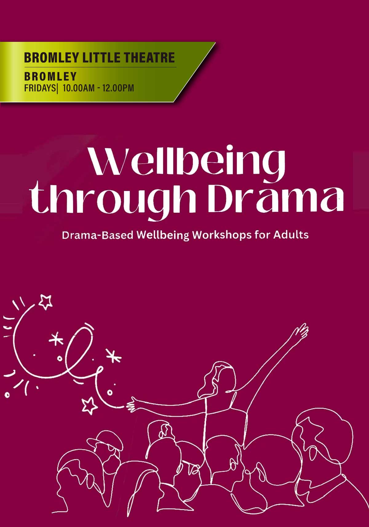 Wellbeing through Drama – 04 July, Bromley