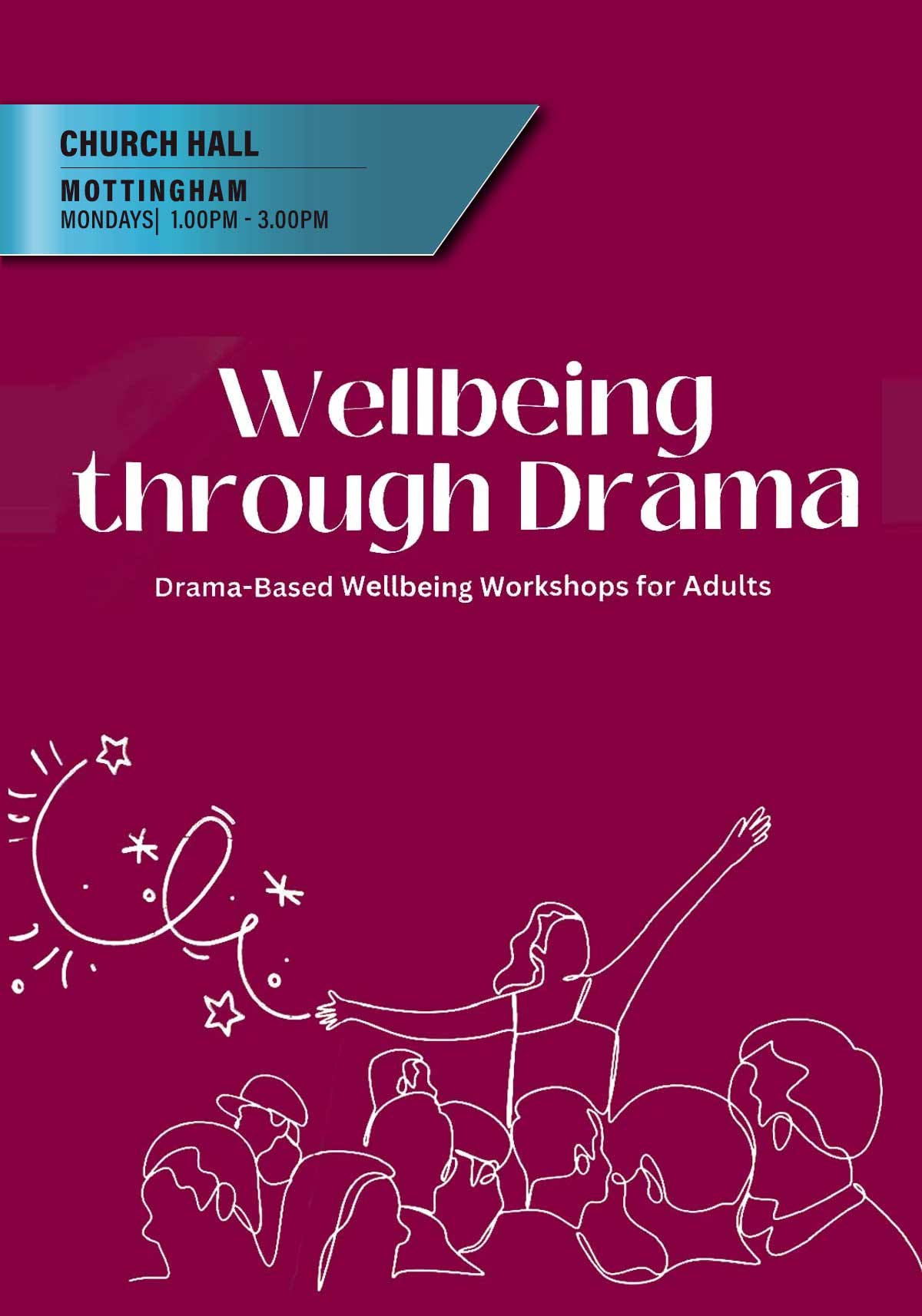 Wellbeing through Drama – 30 June, Mottingham